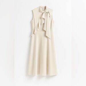 JAYGODFREY Cream Midi Dress